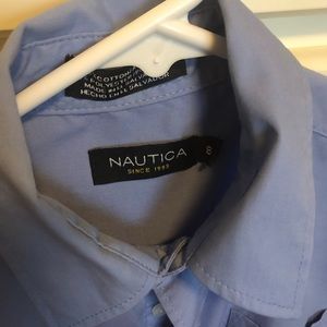 Nautica Shirts & Tops - Boys Nautica blue button down shirt size 8 Nautica Shirts & Tops - Boys Nautica blue button down shirt size 8